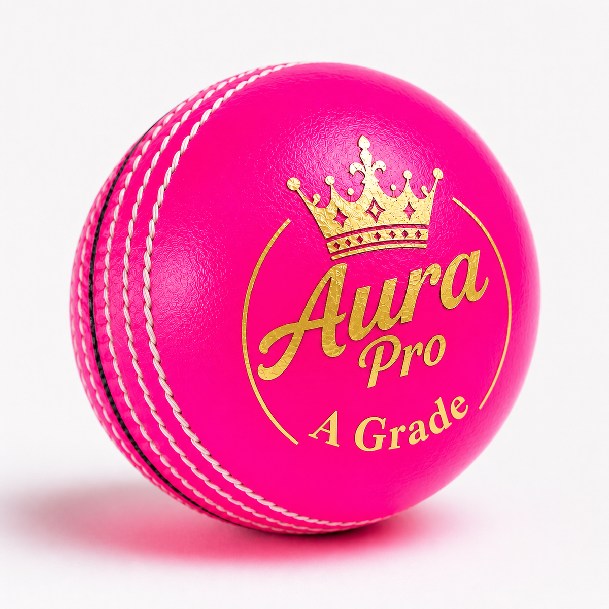 Pack of 6 Red Balls Customizable Cricket Leather Hard ball AP-1500